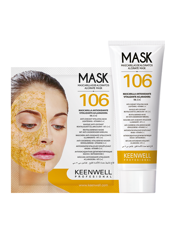 MASCHERA ALGINATO 106 ANTI OSSIDANTE KIT 9 PZ.